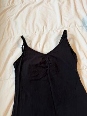 Bravado Black V-Neck Ruched Front Camisole